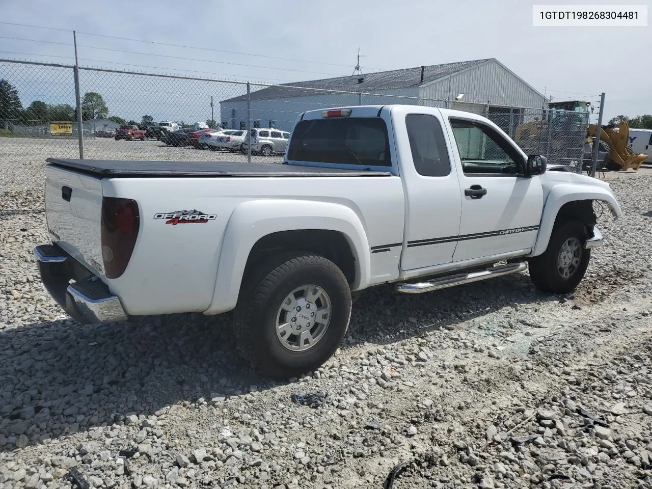 2006 GMC Canyon VIN: 1GTDT198268304481 Lot: 69821124