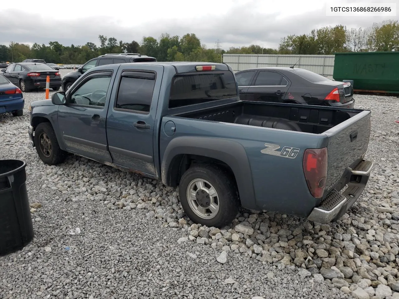 2006 GMC Canyon VIN: 1GTCS136868266986 Lot: 73423604