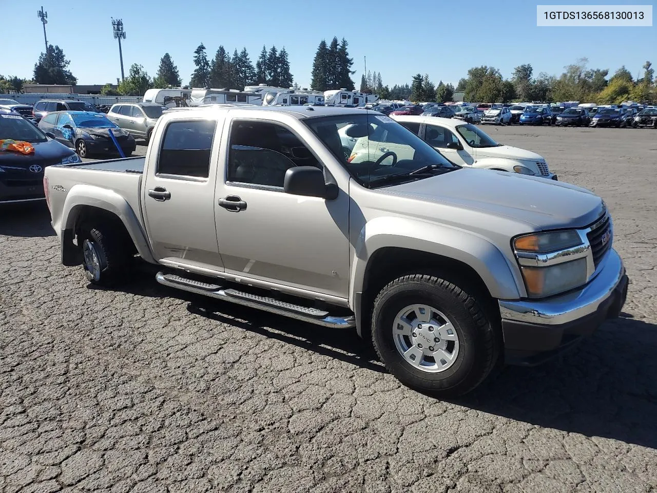 2006 GMC Canyon VIN: 1GTDS136568130013 Lot: 74765494