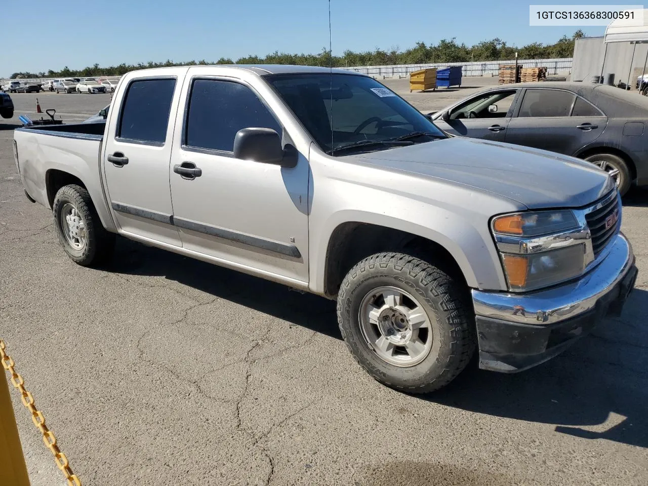 2006 GMC Canyon VIN: 1GTCS136368300591 Lot: 76088614