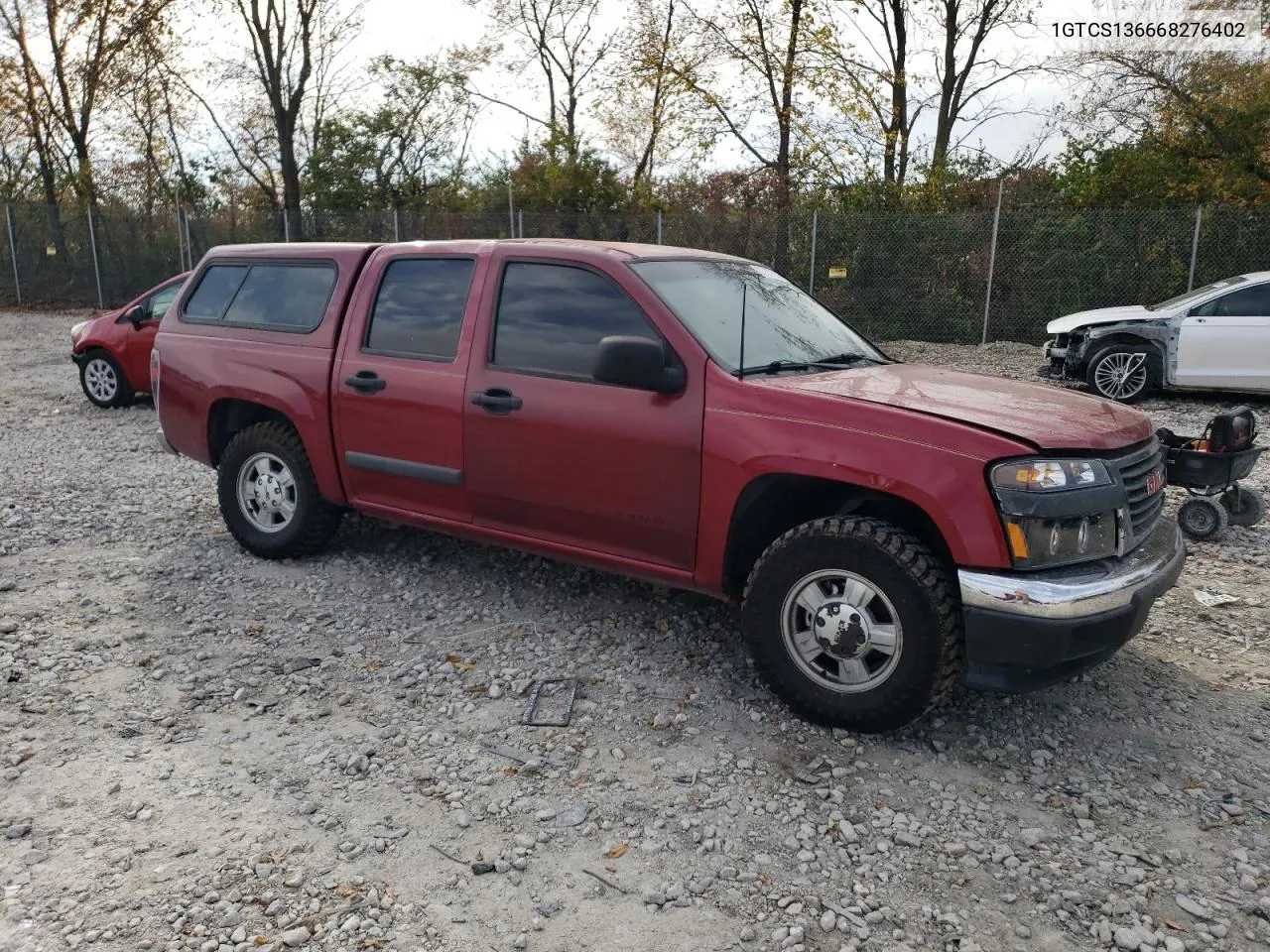 2006 GMC Canyon VIN: 1GTCS136668276402 Lot: 77172174