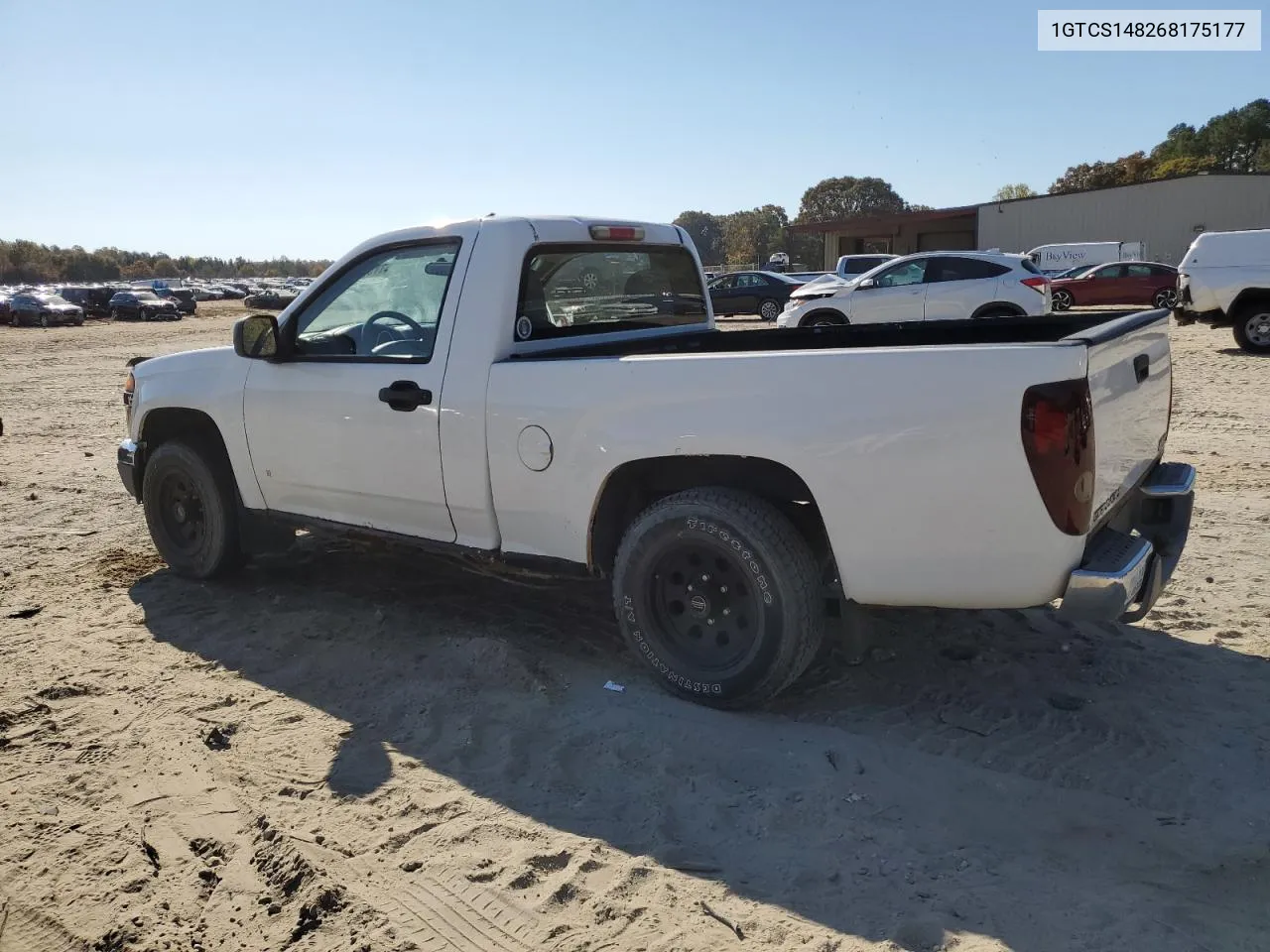 1GTCS148268175177 2006 GMC Canyon