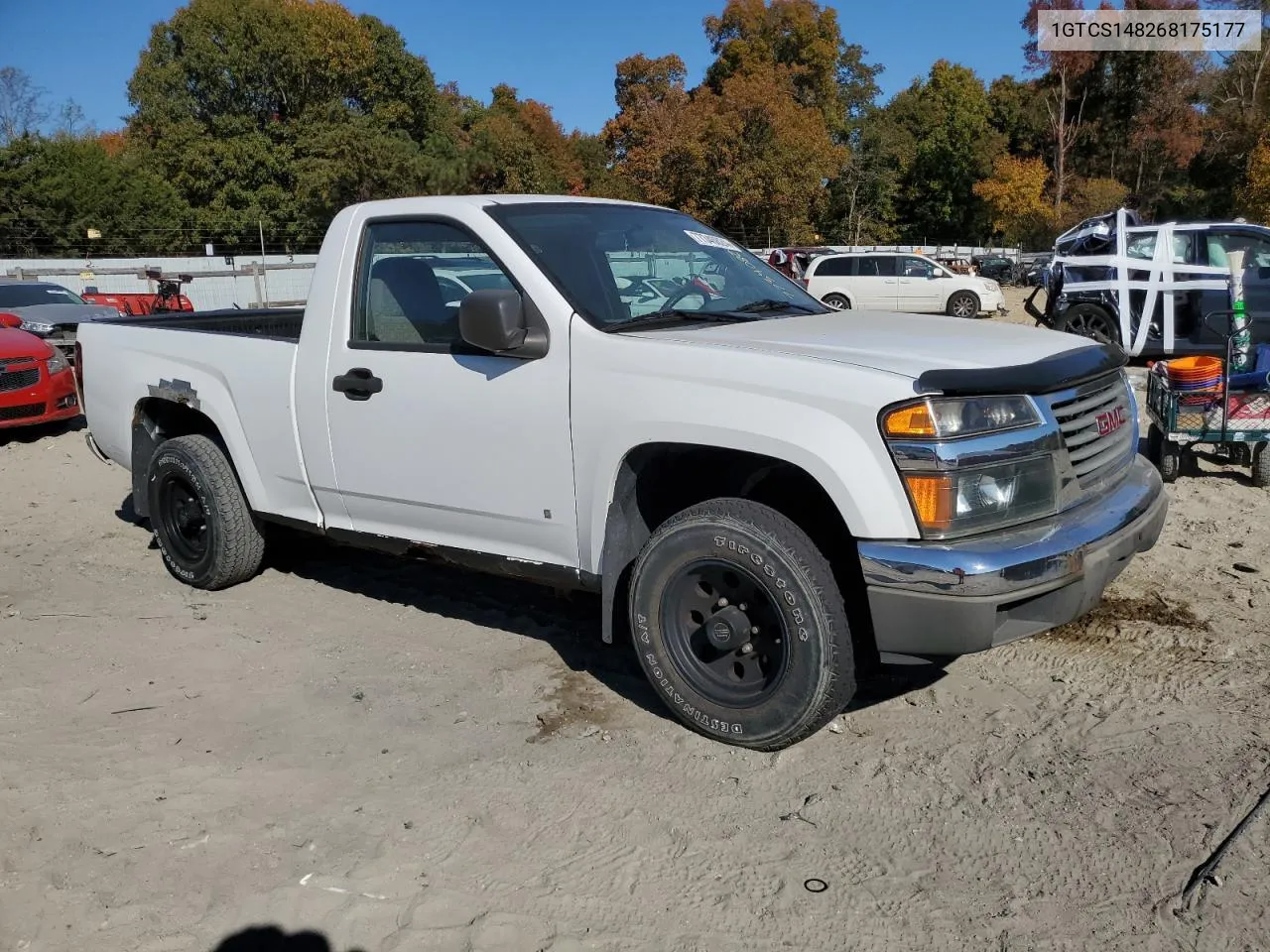 1GTCS148268175177 2006 GMC Canyon