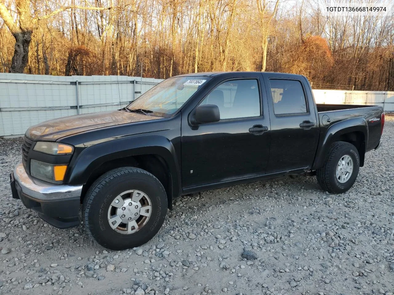 2006 GMC Canyon VIN: 1GTDT136668149974 Lot: 79837664