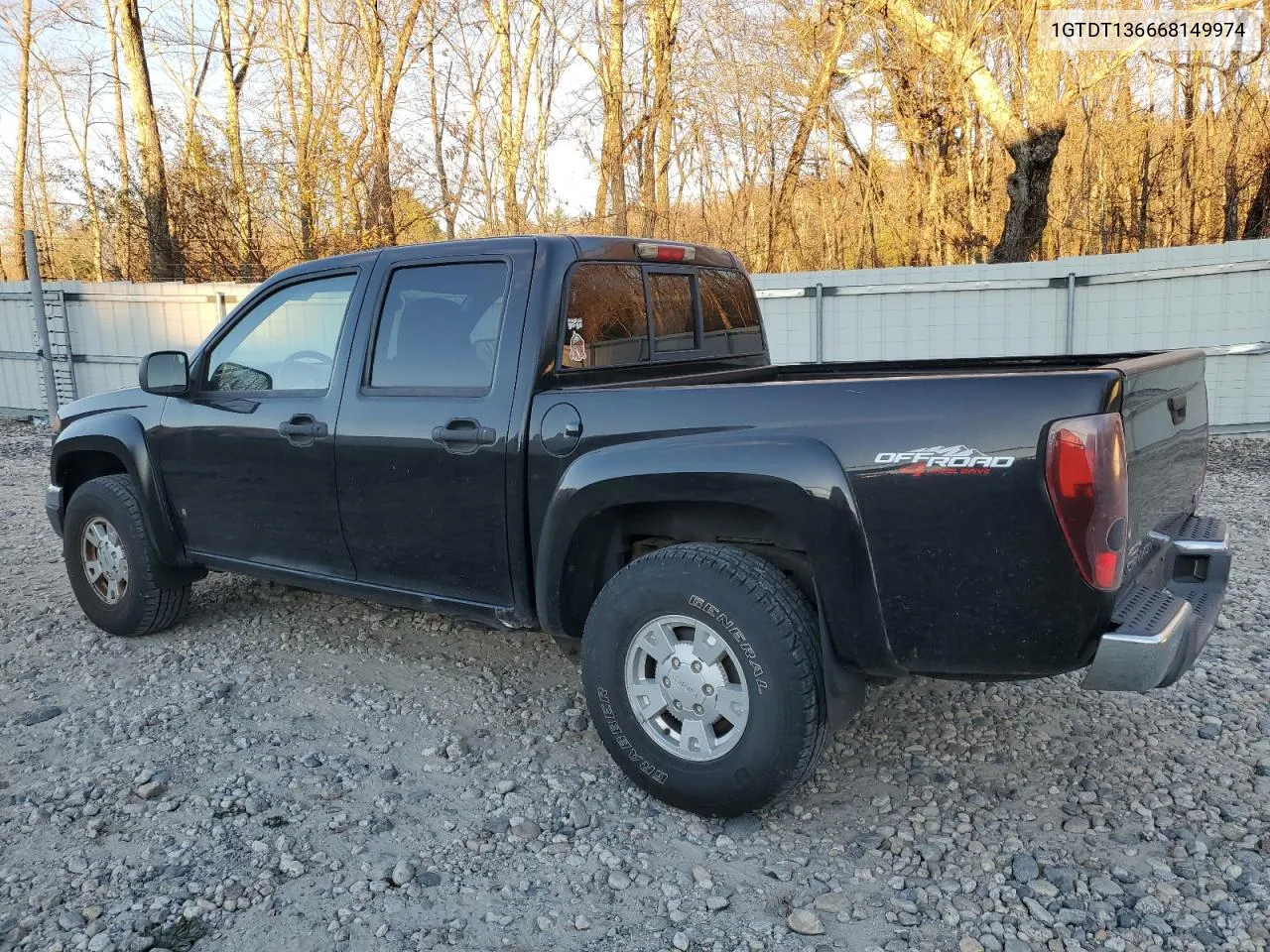 2006 GMC Canyon VIN: 1GTDT136668149974 Lot: 79837664