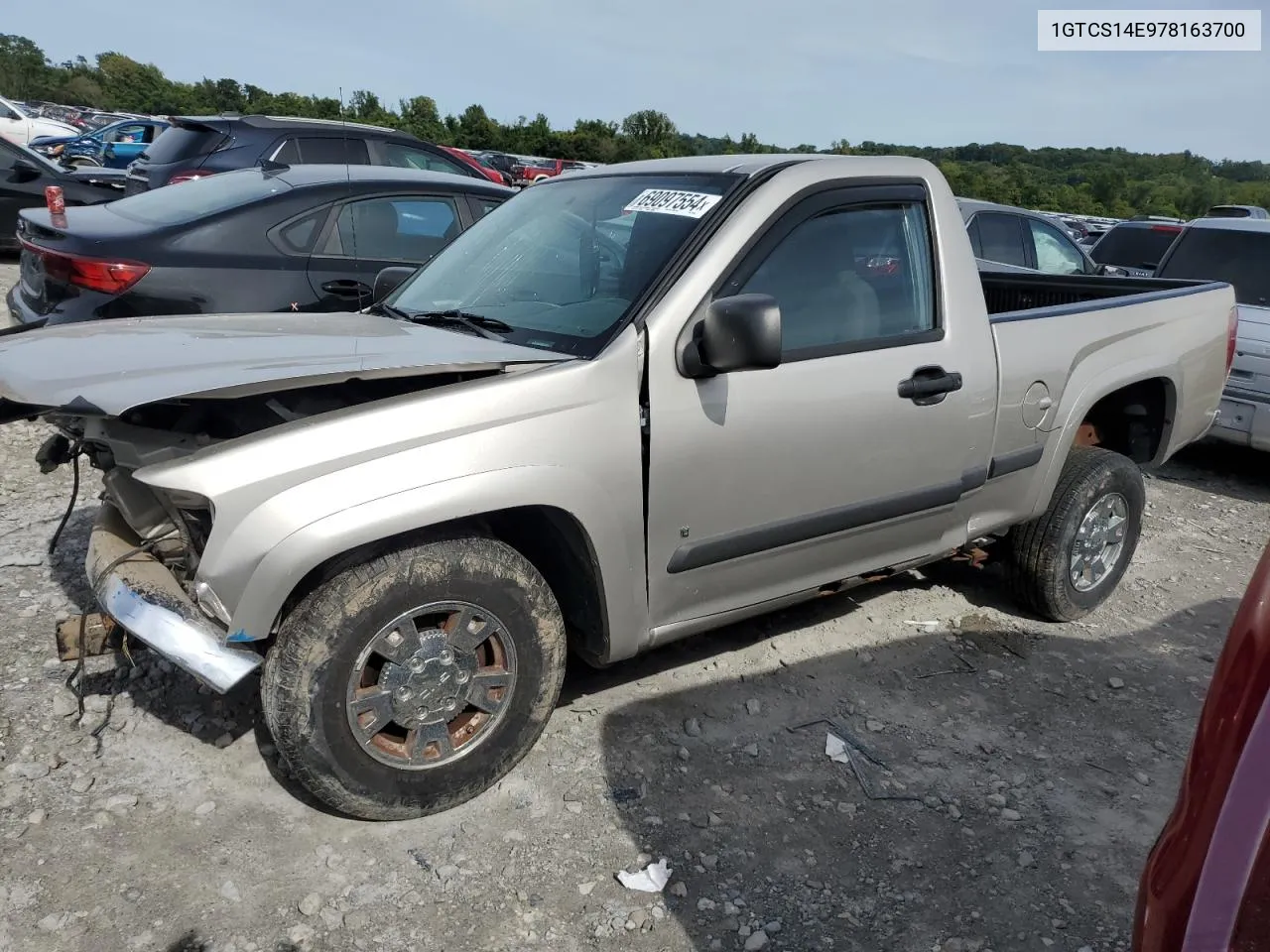 1GTCS14E978163700 2007 GMC Canyon