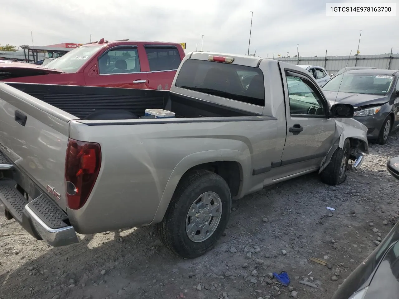 2007 GMC Canyon VIN: 1GTCS14E978163700 Lot: 69097554