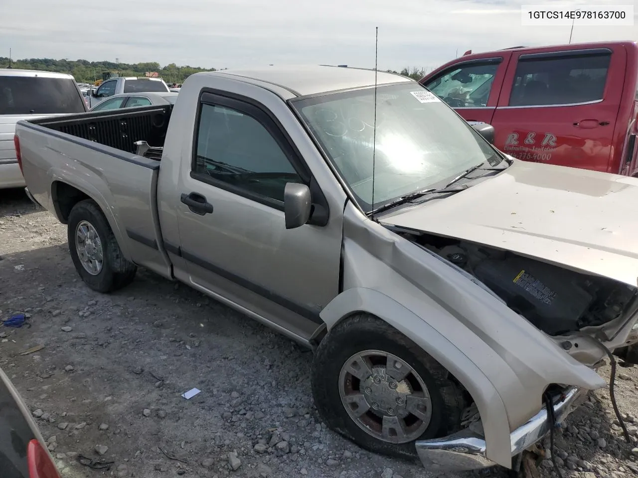 2007 GMC Canyon VIN: 1GTCS14E978163700 Lot: 69097554