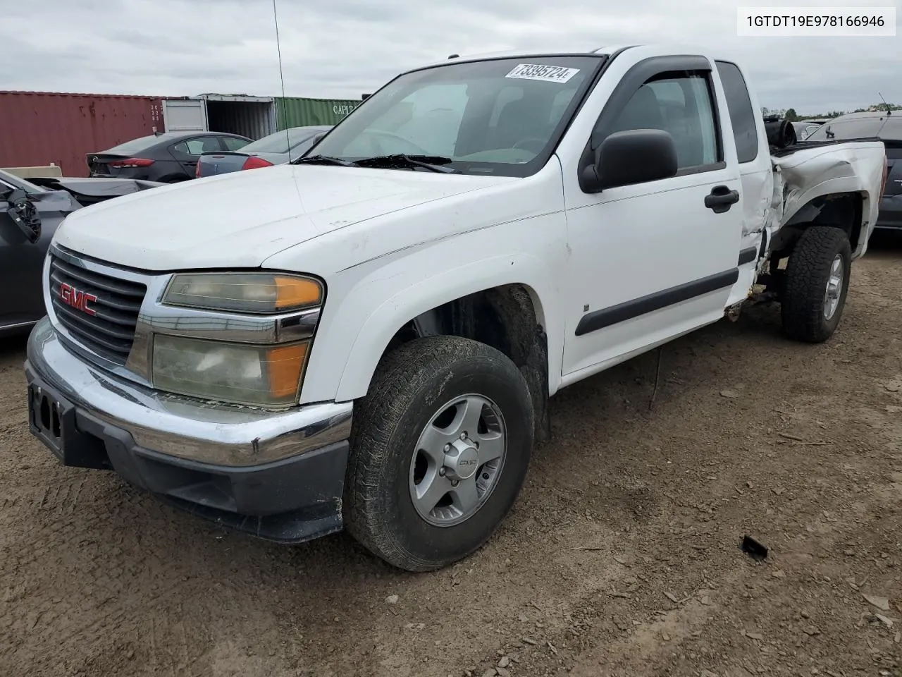 2007 GMC Canyon VIN: 1GTDT19E978166946 Lot: 73395724