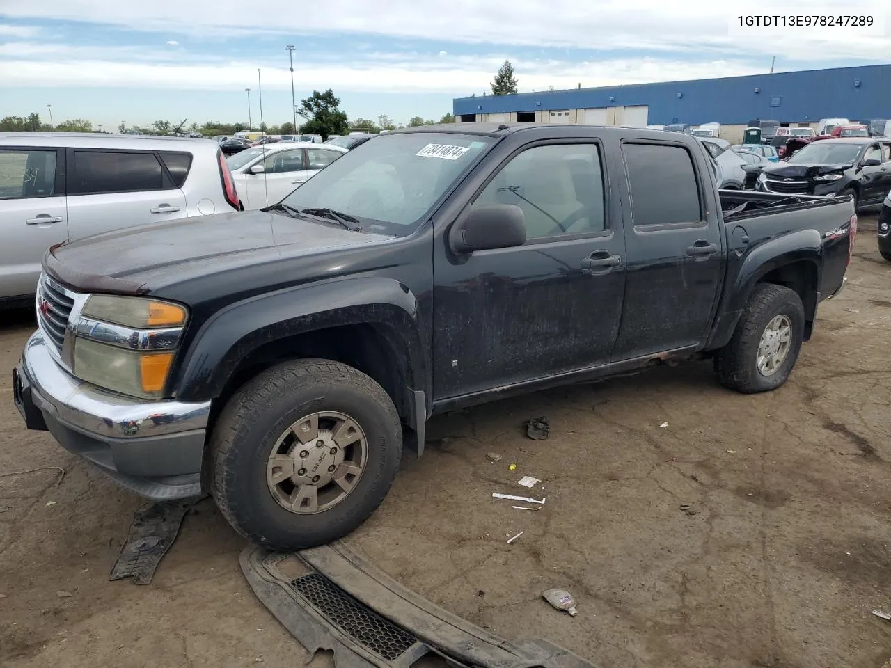 2007 GMC Canyon VIN: 1GTDT13E978247289 Lot: 73414874