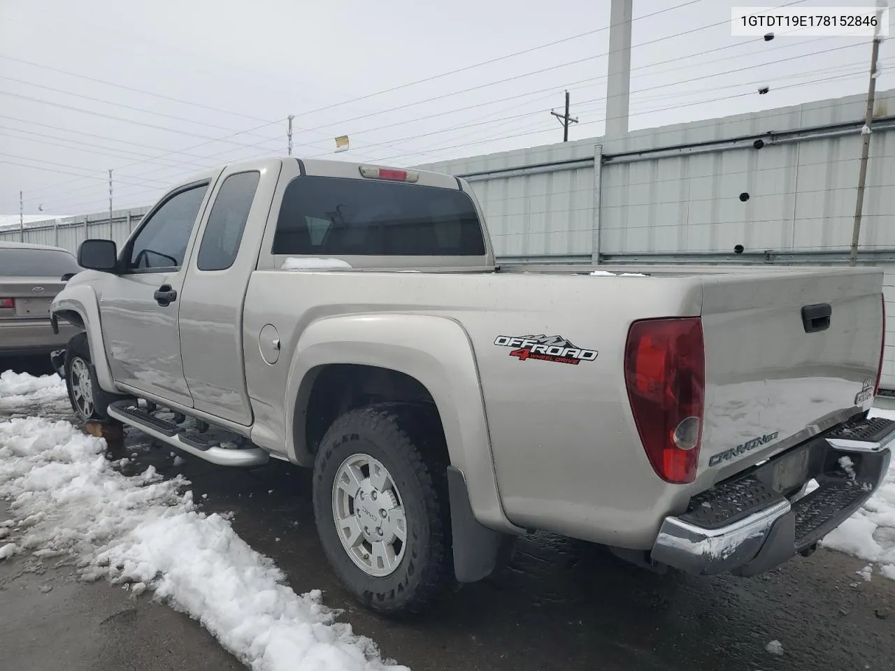 2007 GMC Canyon VIN: 1GTDT19E178152846 Lot: 79295254