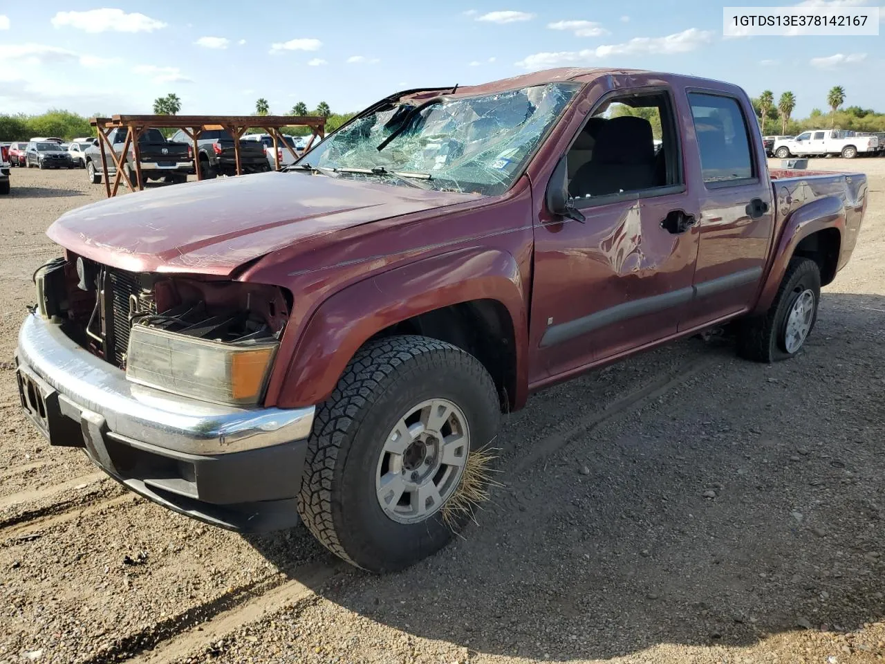 2007 GMC Canyon VIN: 1GTDS13E378142167 Lot: 80393314