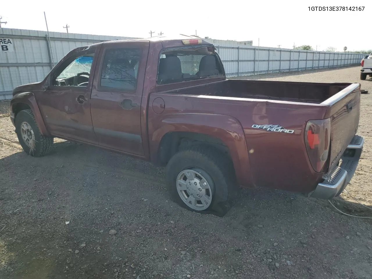 2007 GMC Canyon VIN: 1GTDS13E378142167 Lot: 80393314