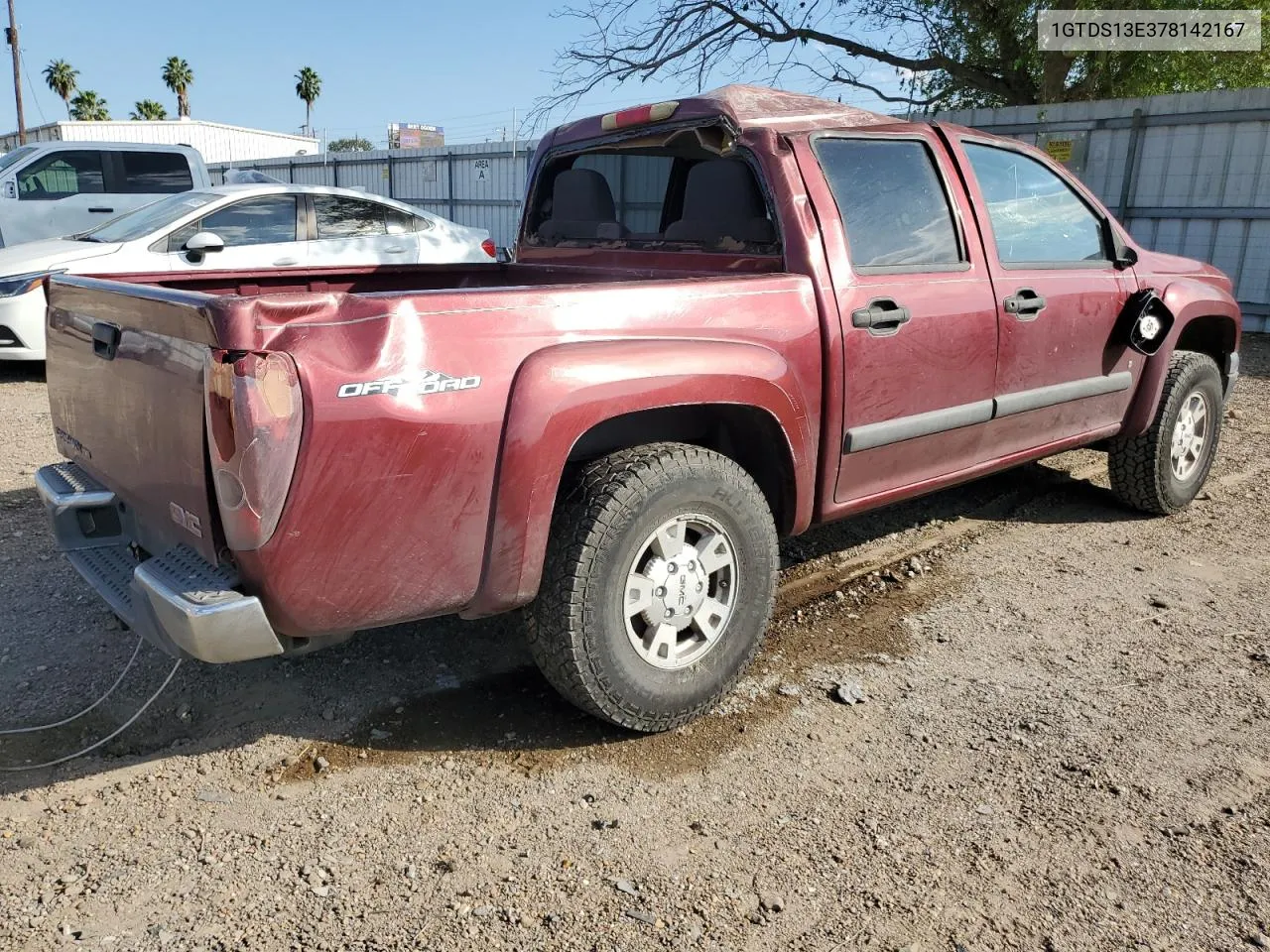 2007 GMC Canyon VIN: 1GTDS13E378142167 Lot: 80393314