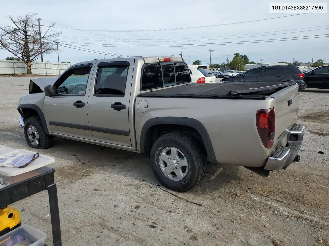 2008 GMC Canyon Sle VIN: 1GTDT43EX88217690 Lot: 69955344