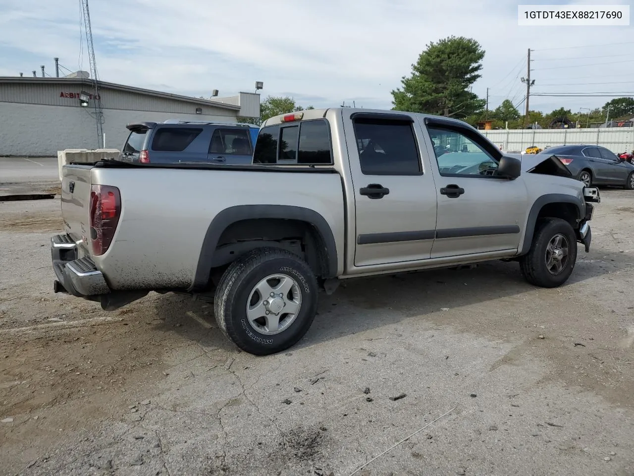 2008 GMC Canyon Sle VIN: 1GTDT43EX88217690 Lot: 69955344