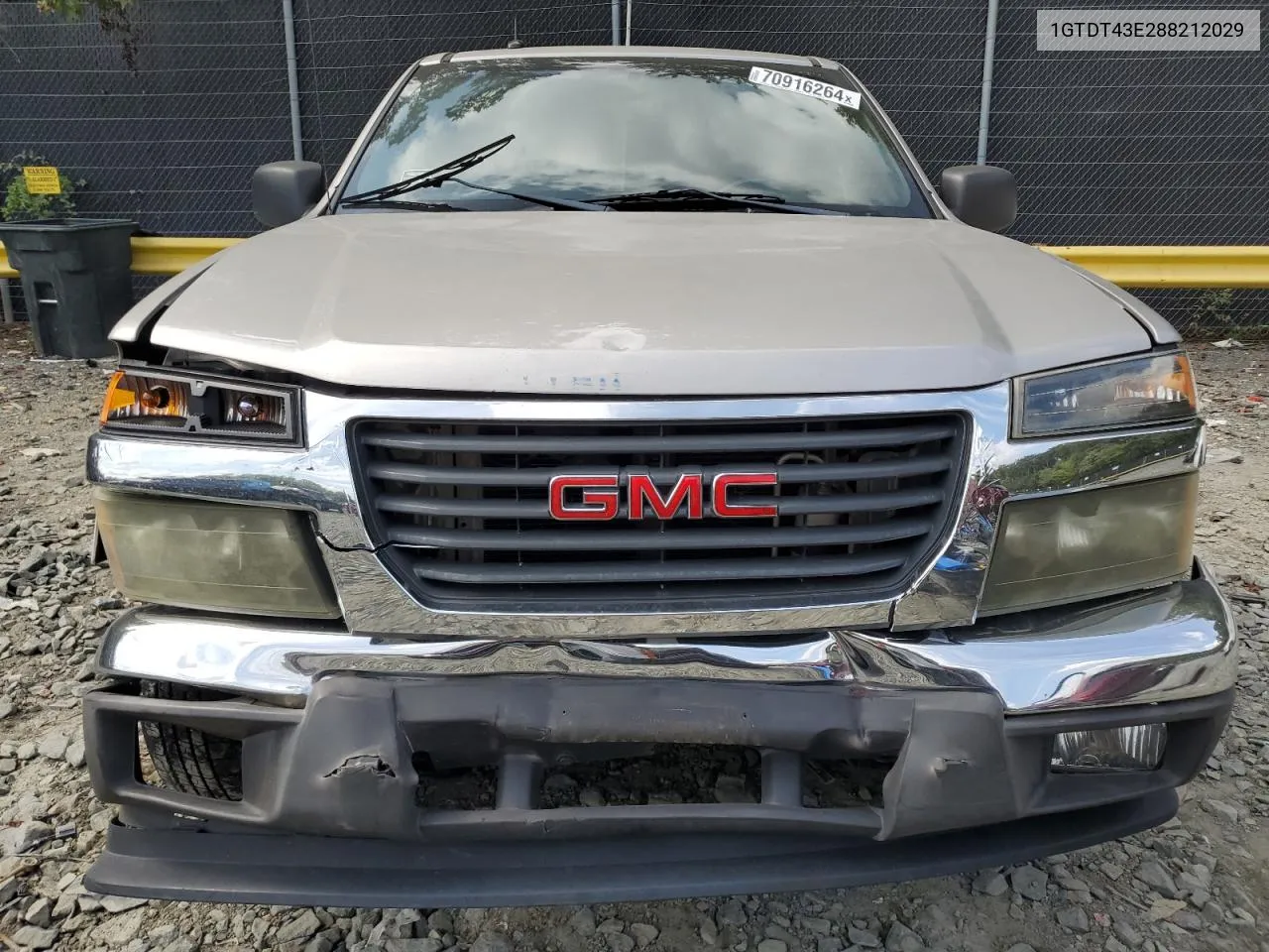 1GTDT43E288212029 2008 GMC Canyon Sle