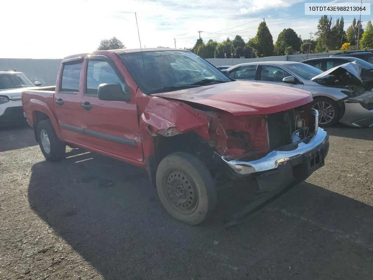 2008 GMC Canyon Sle VIN: 1GTDT43E988213064 Lot: 72000474