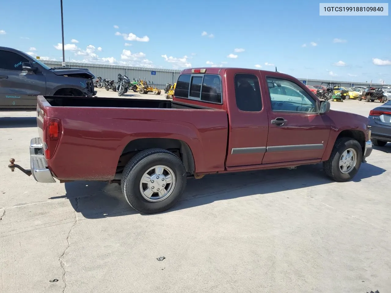 1GTCS199188109840 2008 GMC Canyon