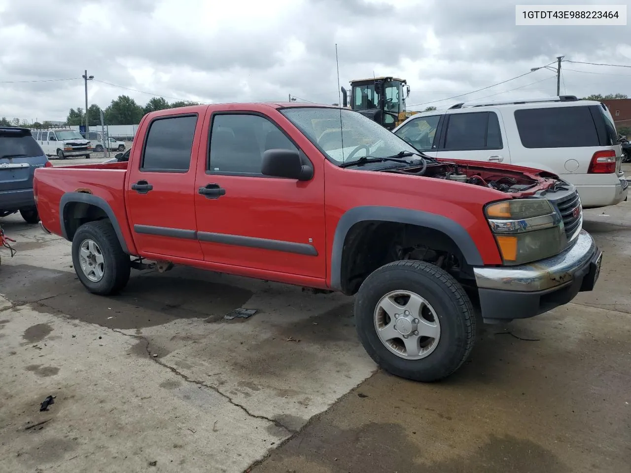 2008 GMC Canyon Sle VIN: 1GTDT43E988223464 Lot: 72908174