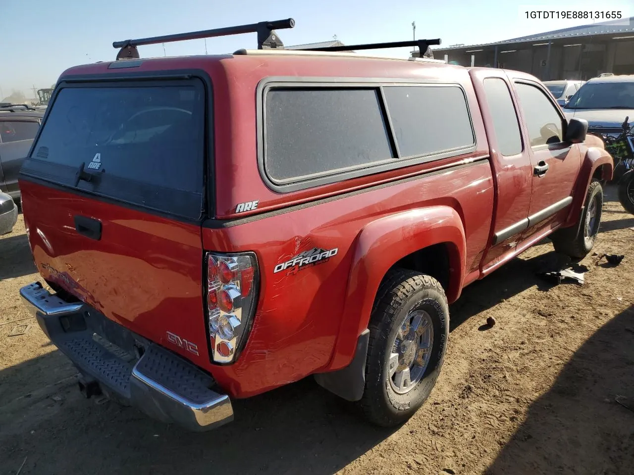 2008 GMC Canyon VIN: 1GTDT19E888131655 Lot: 73298594