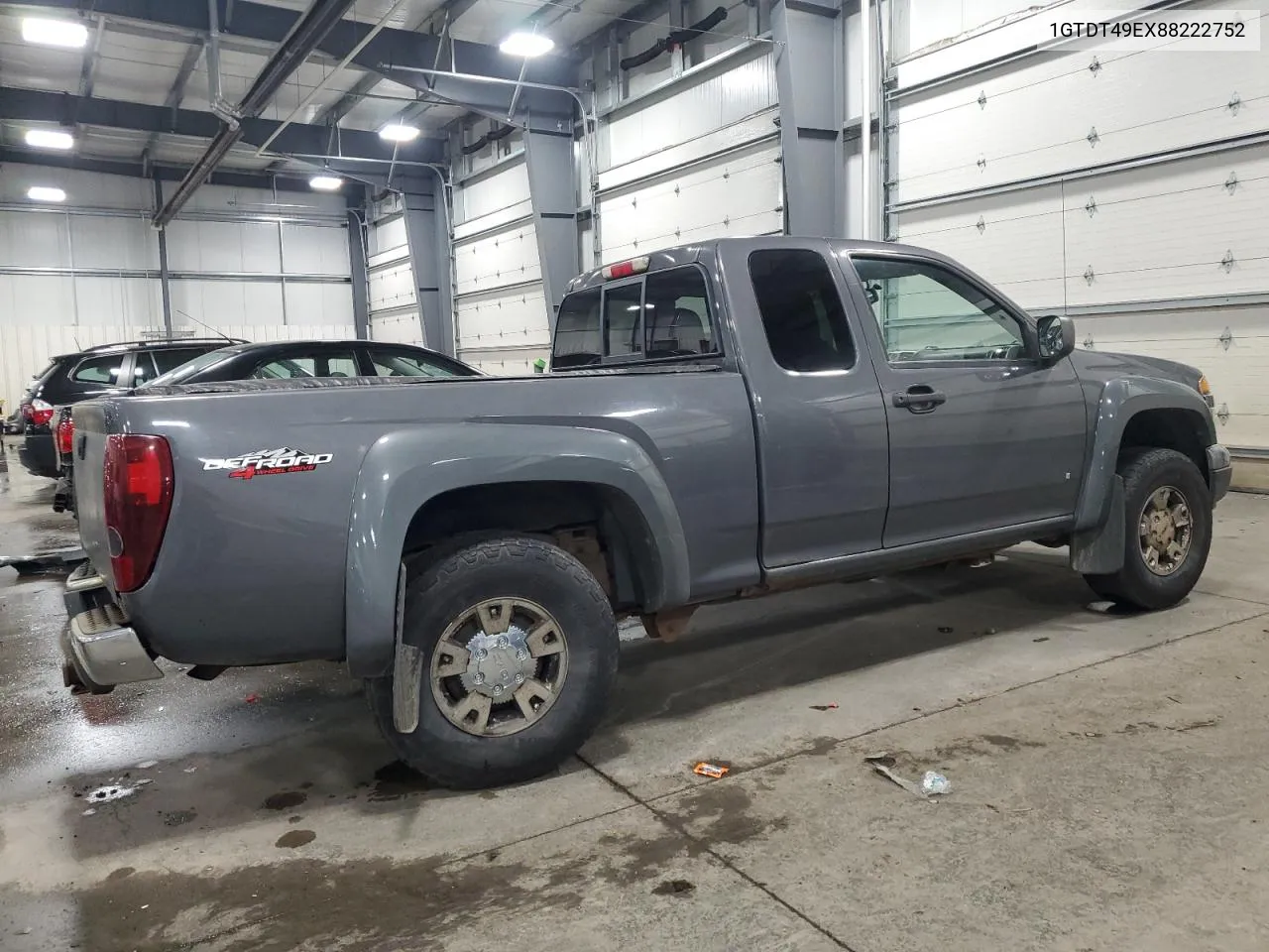 1GTDT49EX88222752 2008 GMC Canyon Sle