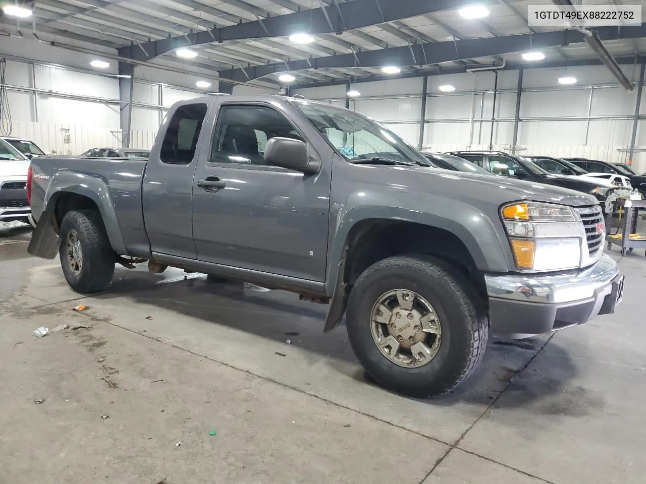 2008 GMC Canyon Sle VIN: 1GTDT49EX88222752 Lot: 73669054