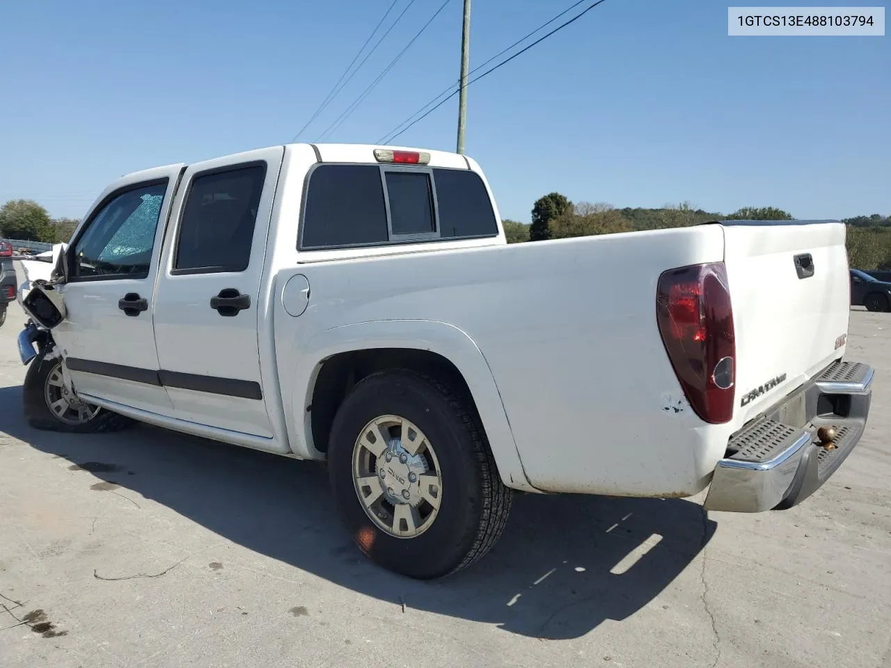 1GTCS13E488103794 2008 GMC Canyon