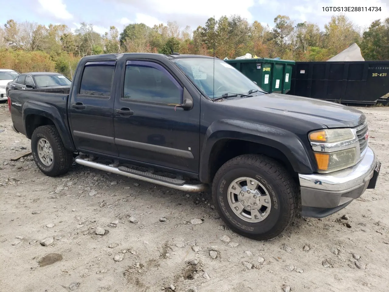 2008 GMC Canyon VIN: 1GTDS13E288114734 Lot: 75994524