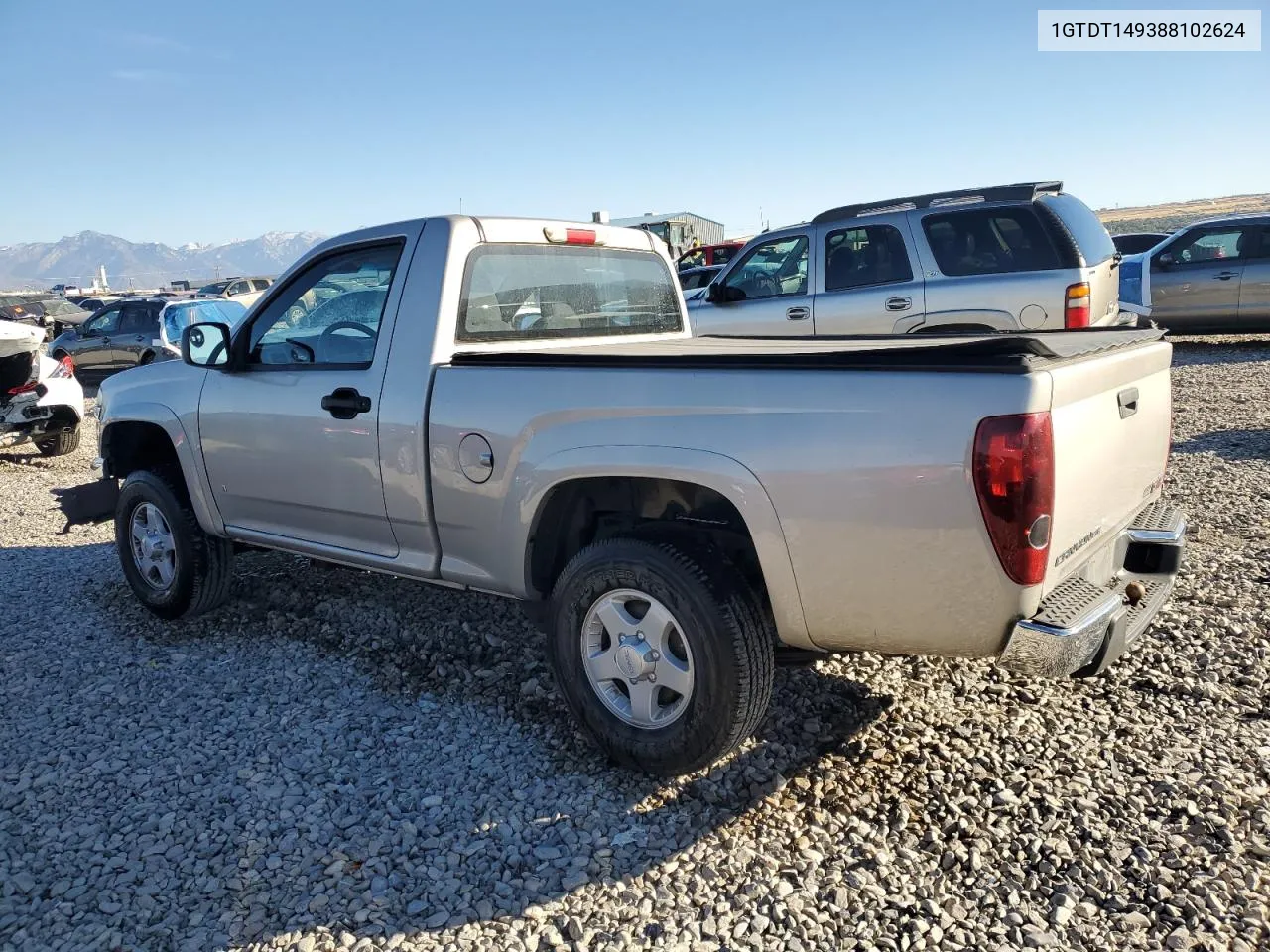 2008 GMC Canyon VIN: 1GTDT149388102624 Lot: 77375944