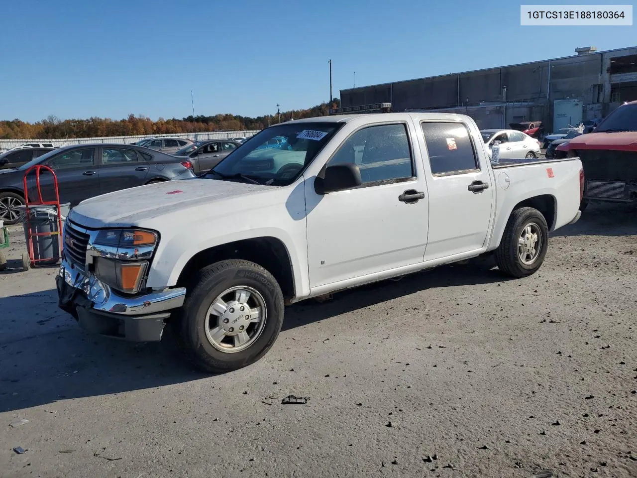 2008 GMC Canyon VIN: 1GTCS13E188180364 Lot: 77606084