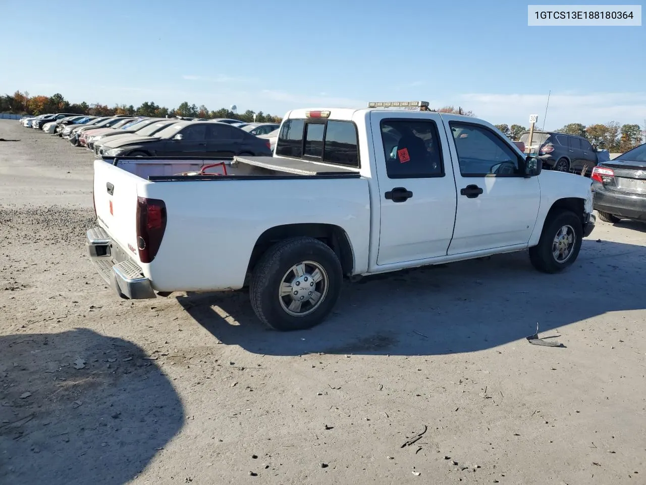 2008 GMC Canyon VIN: 1GTCS13E188180364 Lot: 77606084