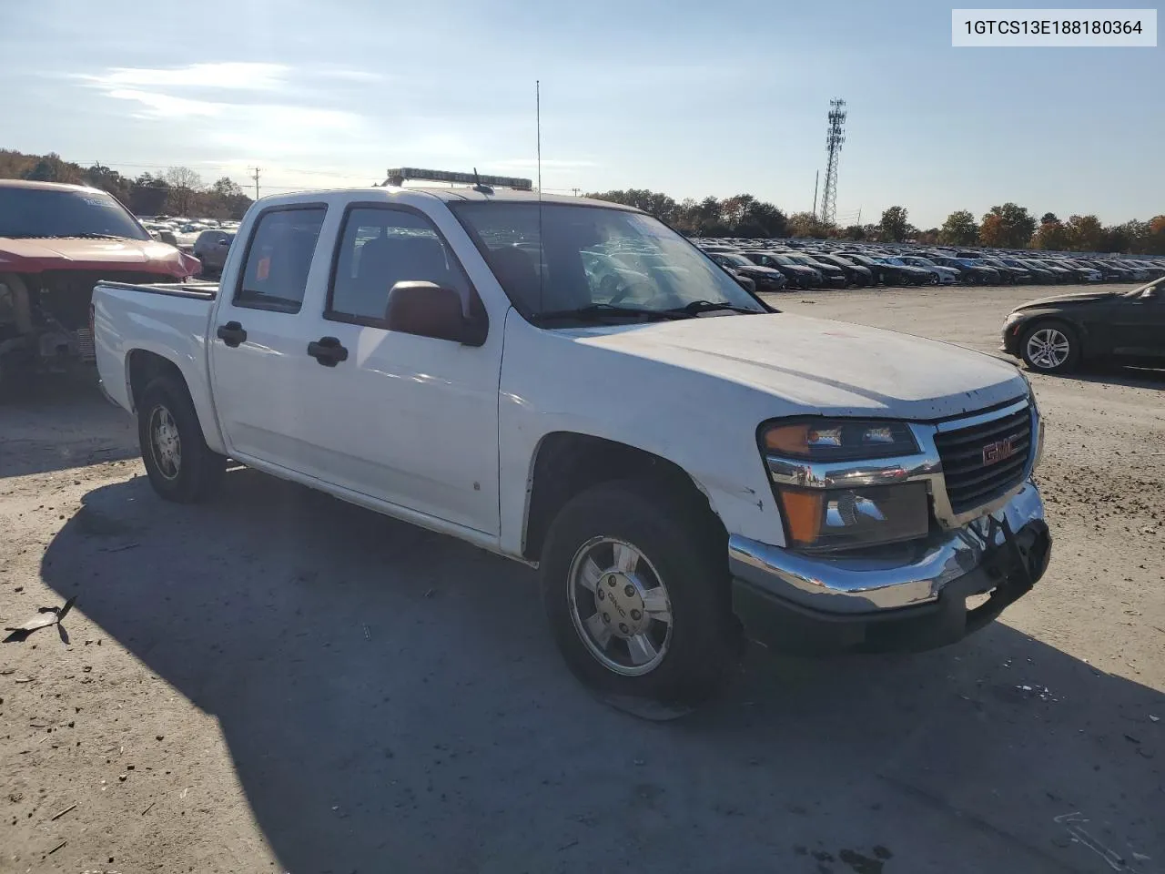 2008 GMC Canyon VIN: 1GTCS13E188180364 Lot: 77606084