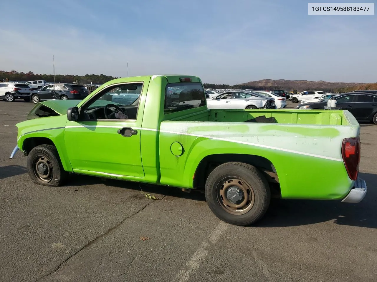 2008 GMC Canyon VIN: 1GTCS149588183477 Lot: 78432604