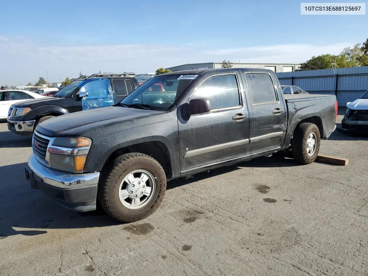 2008 GMC Canyon VIN: 1GTCS13E688125697 Lot: 78546404