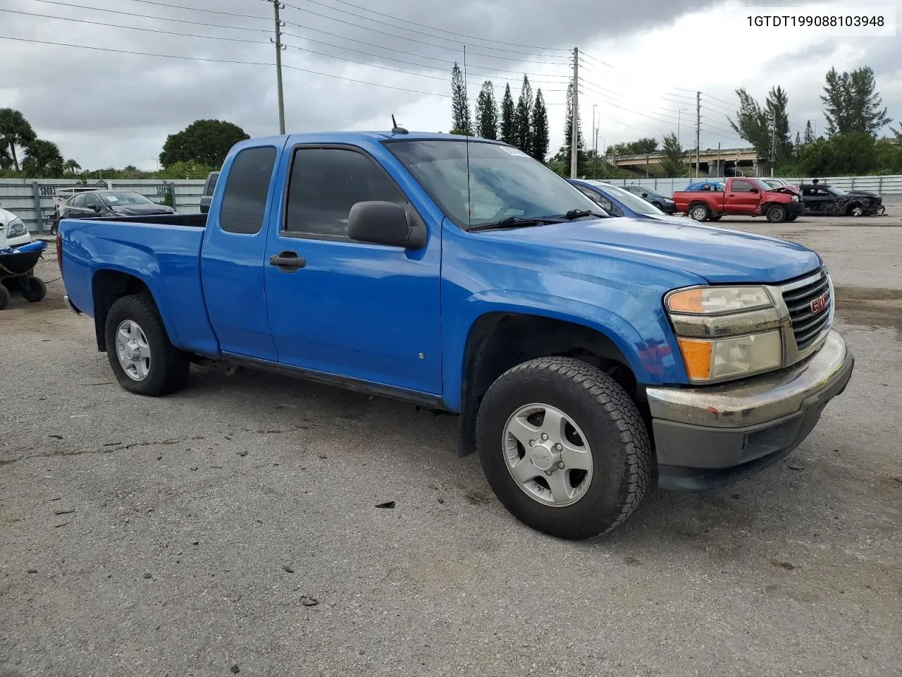 2008 GMC Canyon VIN: 1GTDT199088103948 Lot: 80073954