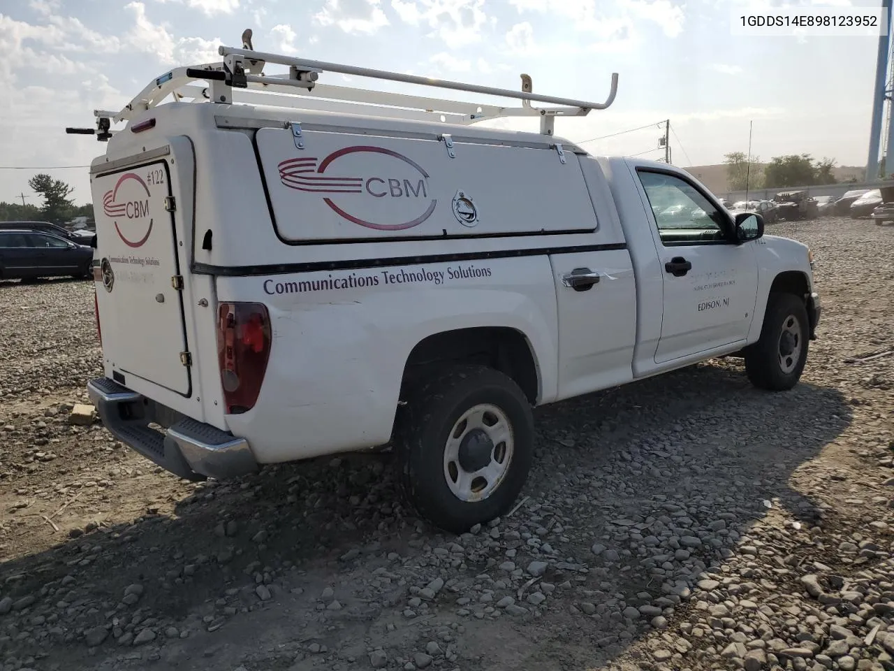 2009 GMC Canyon VIN: 1GDDS14E898123952 Lot: 68694134