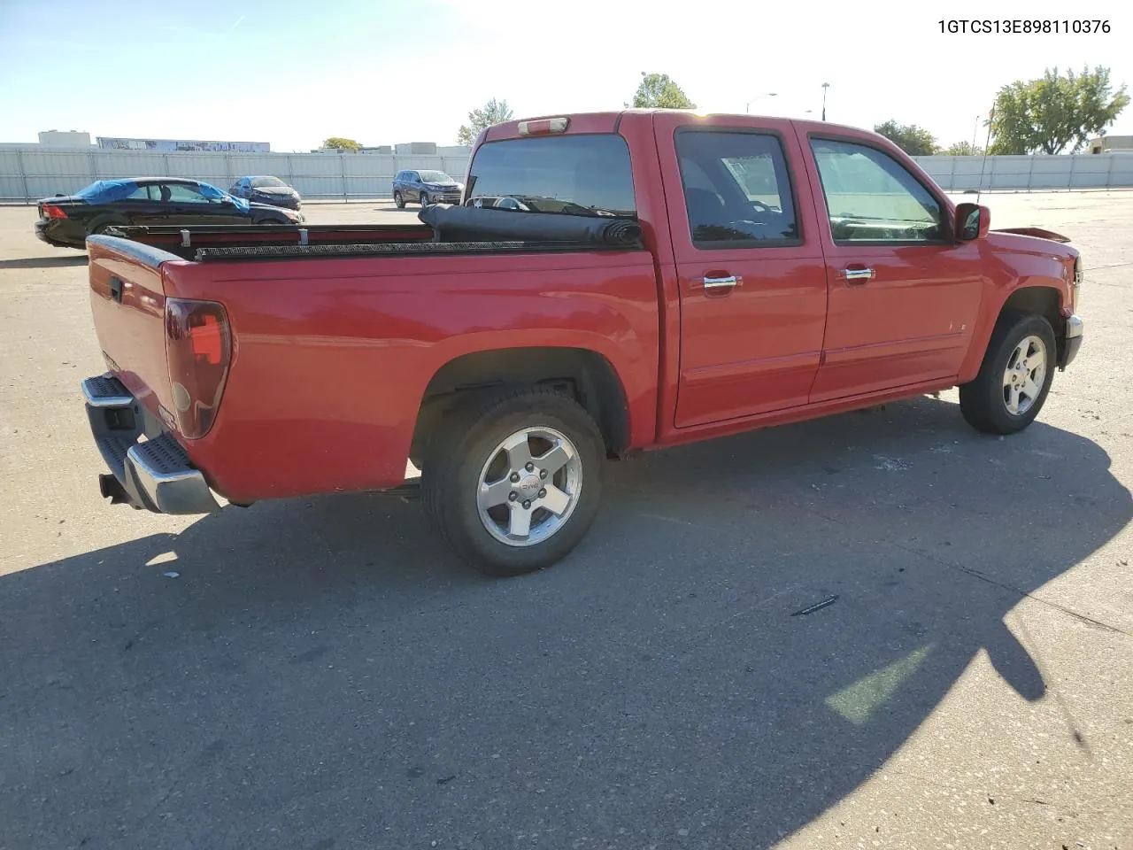 2009 GMC Canyon VIN: 1GTCS13E898110376 Lot: 76249874