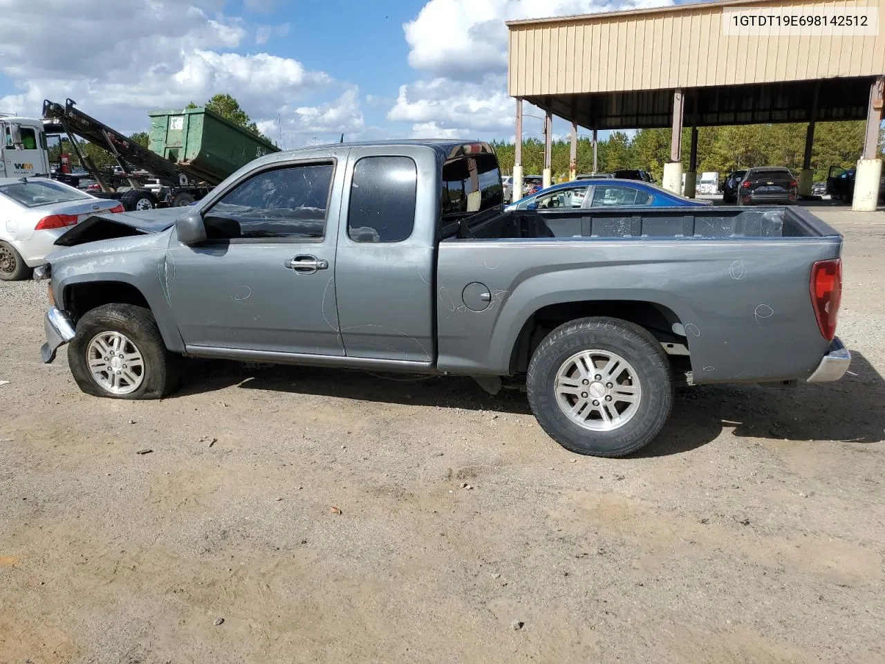 2009 GMC Canyon VIN: 1GTDT19E698142512 Lot: 77493574