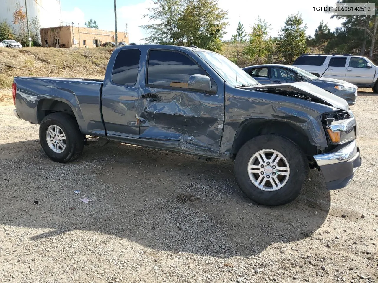 2009 GMC Canyon VIN: 1GTDT19E698142512 Lot: 77493574