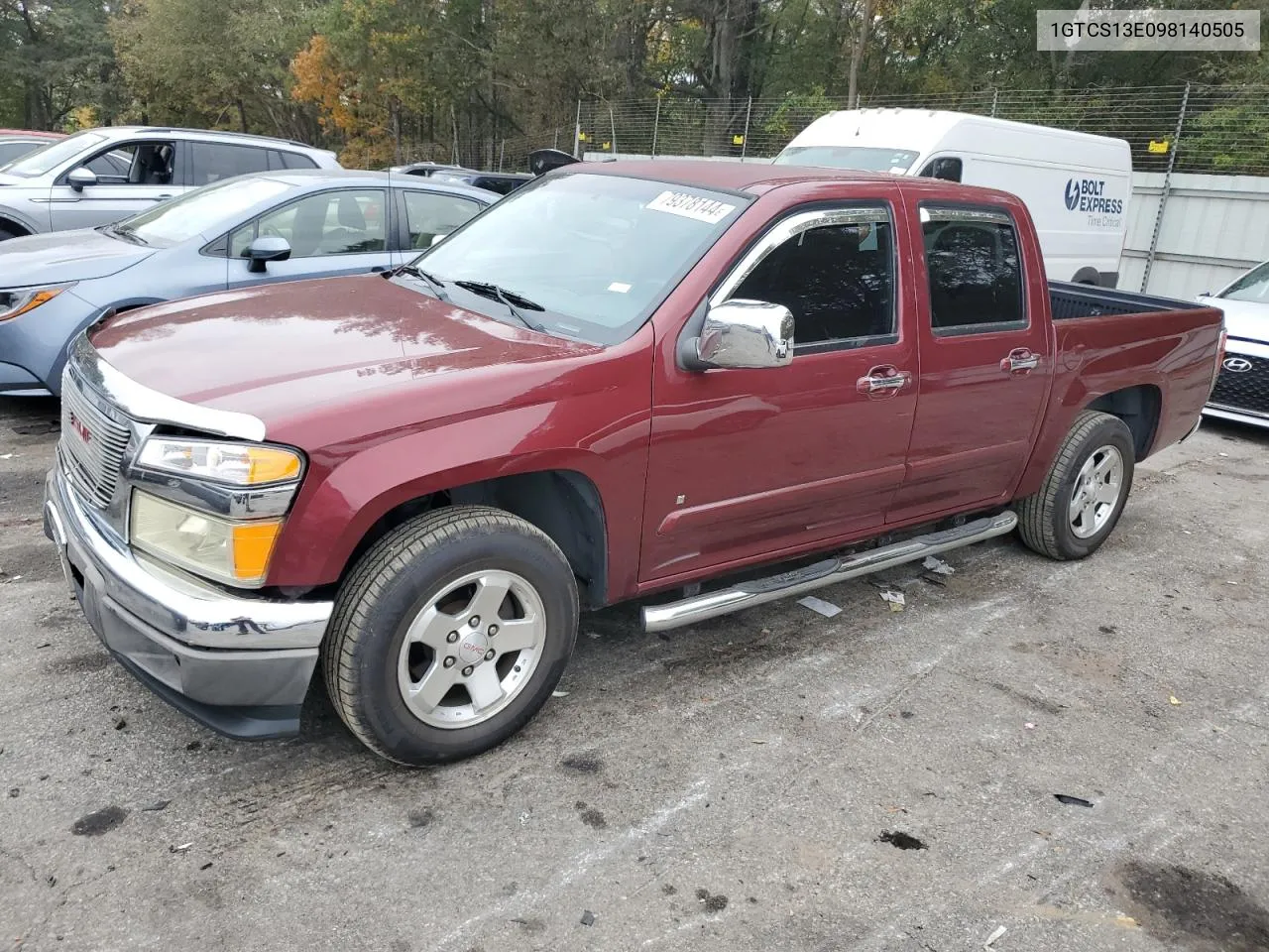 2009 GMC Canyon VIN: 1GTCS13E098140505 Lot: 79378144