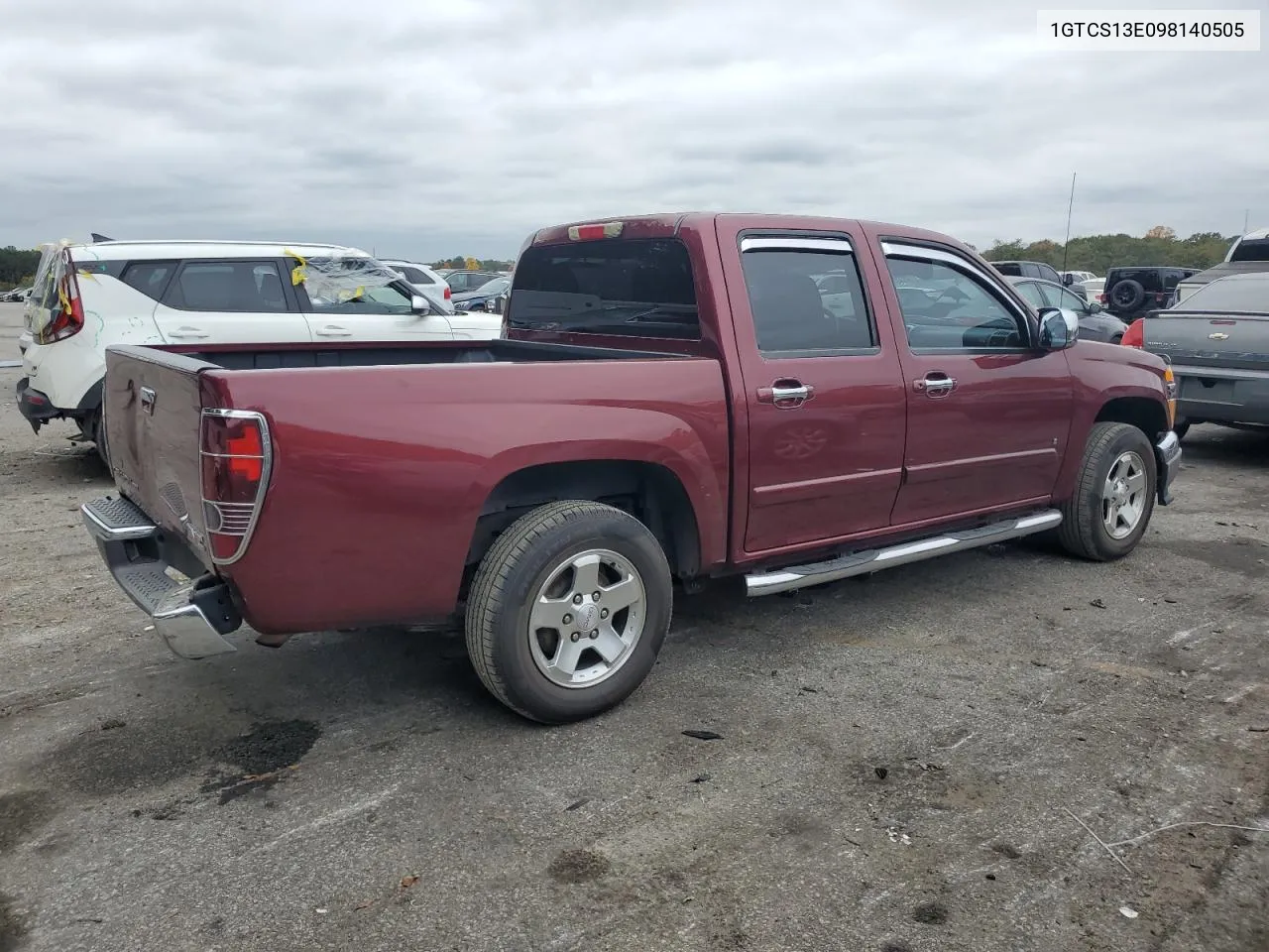 2009 GMC Canyon VIN: 1GTCS13E098140505 Lot: 79378144