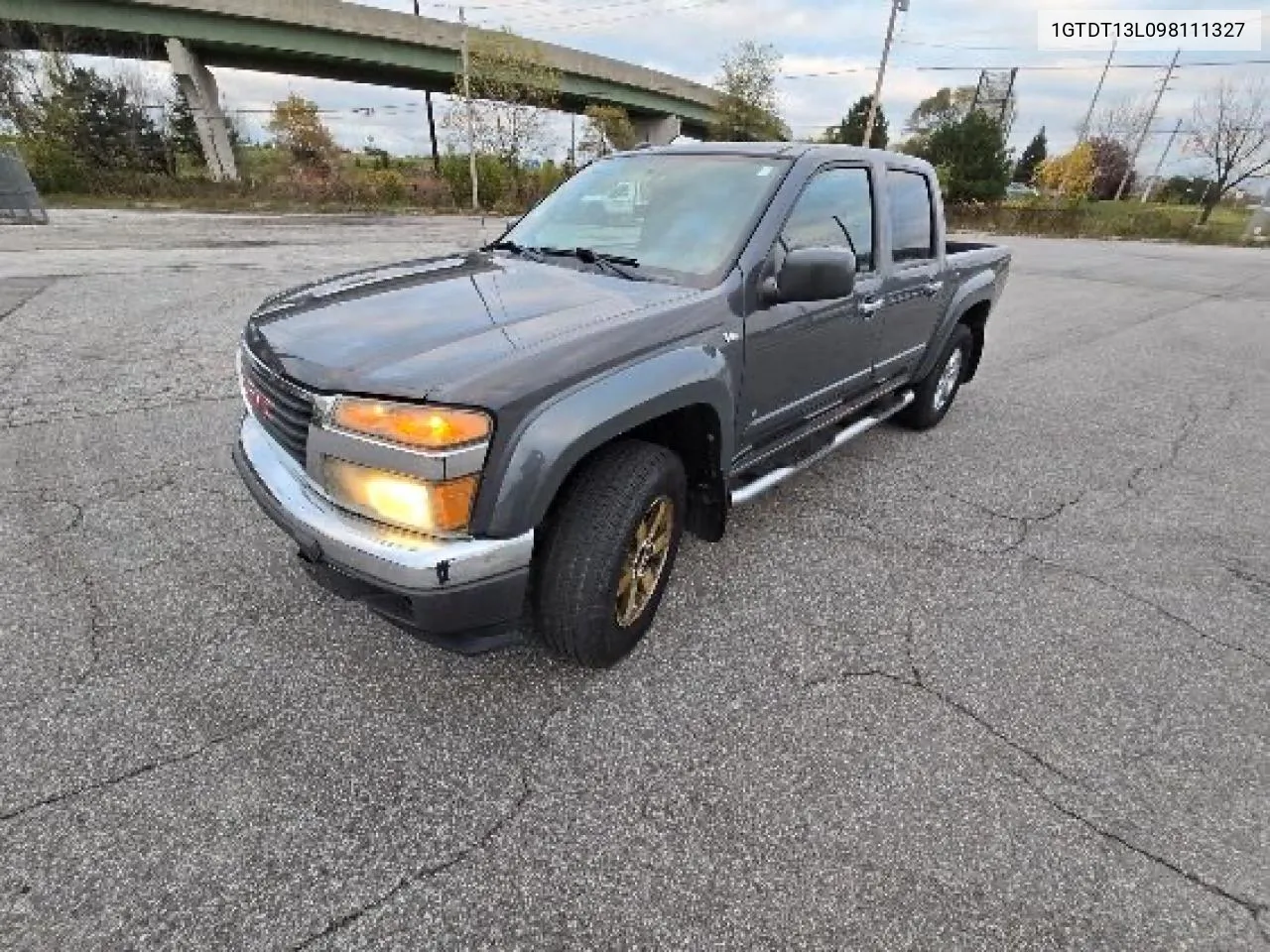 2009 GMC Canyon VIN: 1GTDT13L098111327 Lot: 80034304