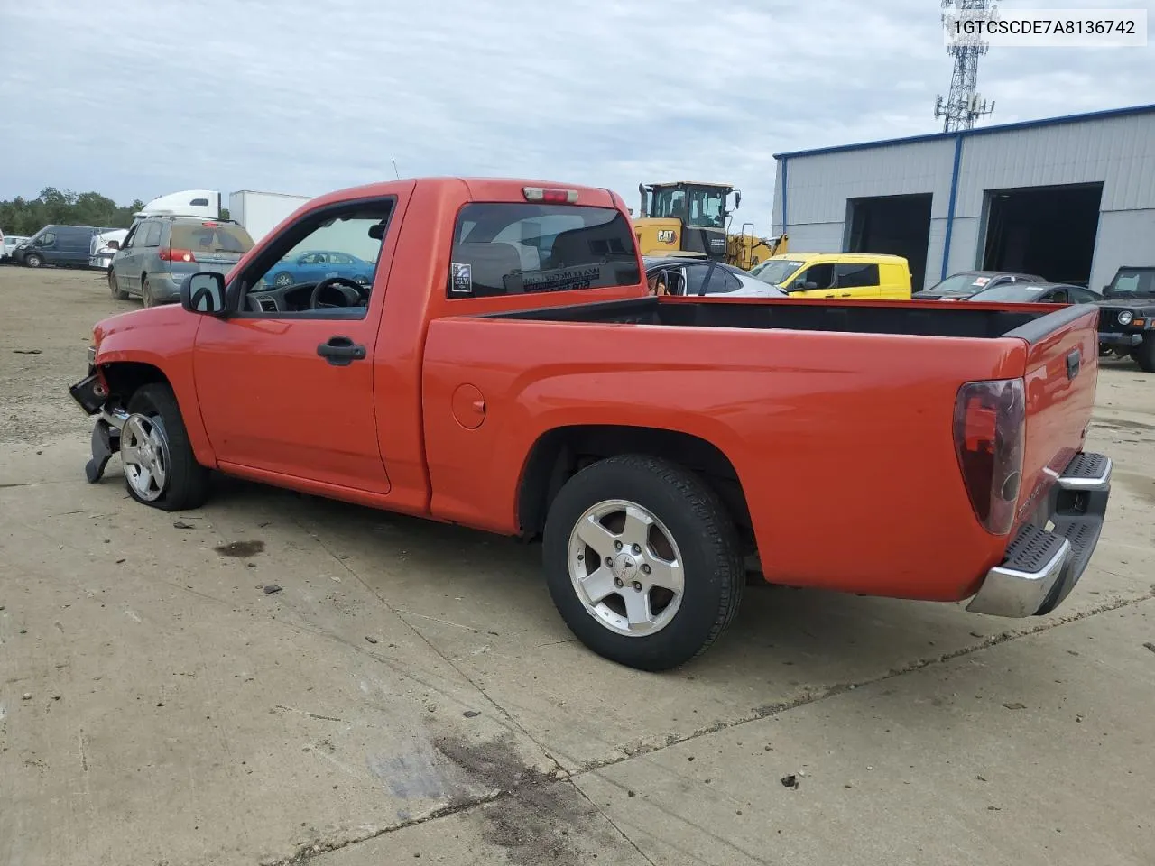 2010 GMC Canyon Sle VIN: 1GTCSCDE7A8136742 Lot: 71637644