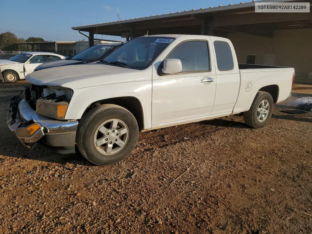 2010 GMC Canyon VIN: 1GTESBD92A8142289 Lot: 78606824