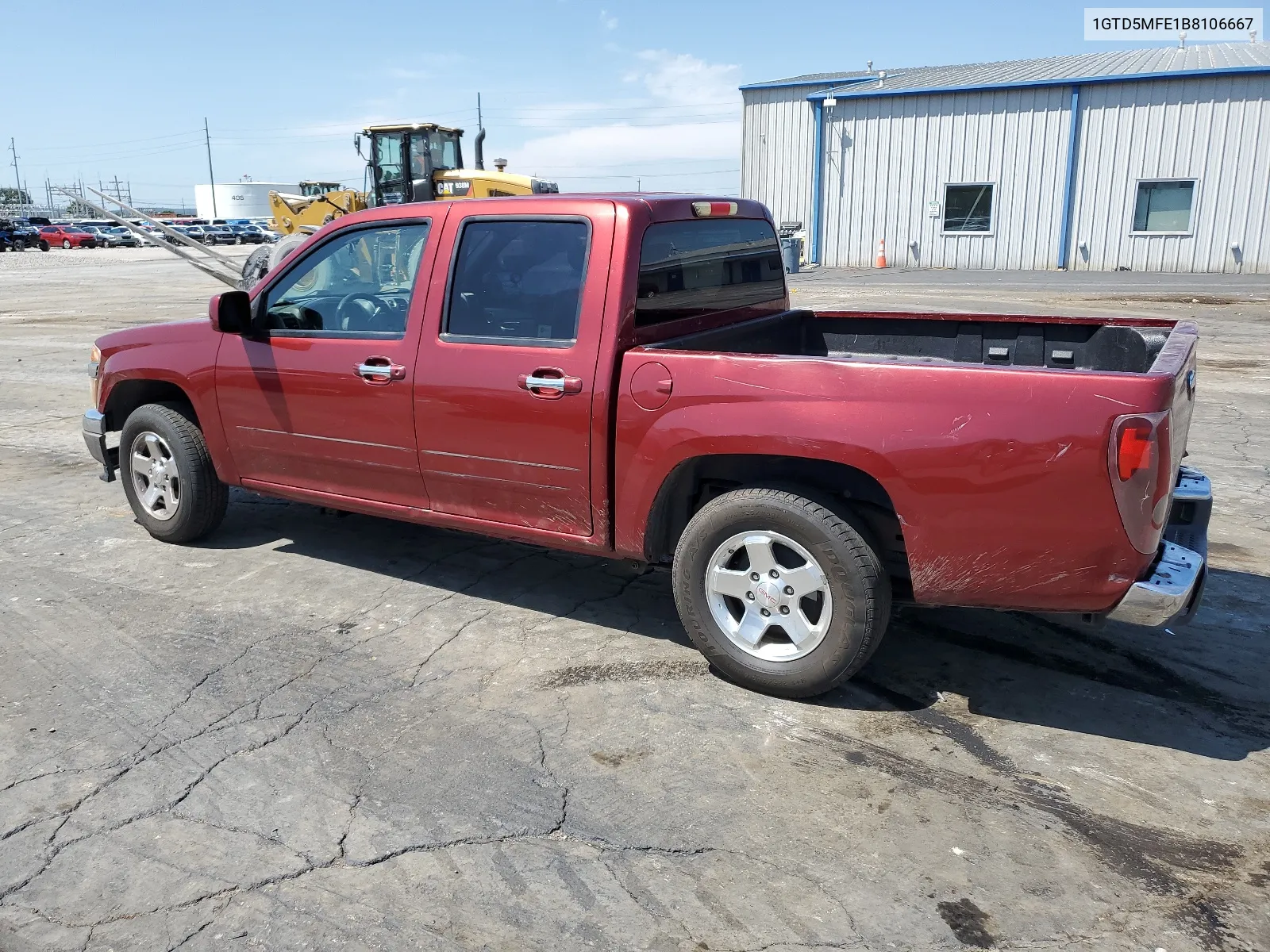 2011 GMC Canyon Sle VIN: 1GTD5MFE1B8106667 Lot: 67952314