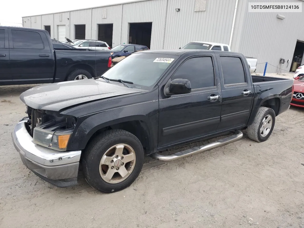 2011 GMC Canyon Sle VIN: 1GTD5MFE5B8124136 Lot: 72634544