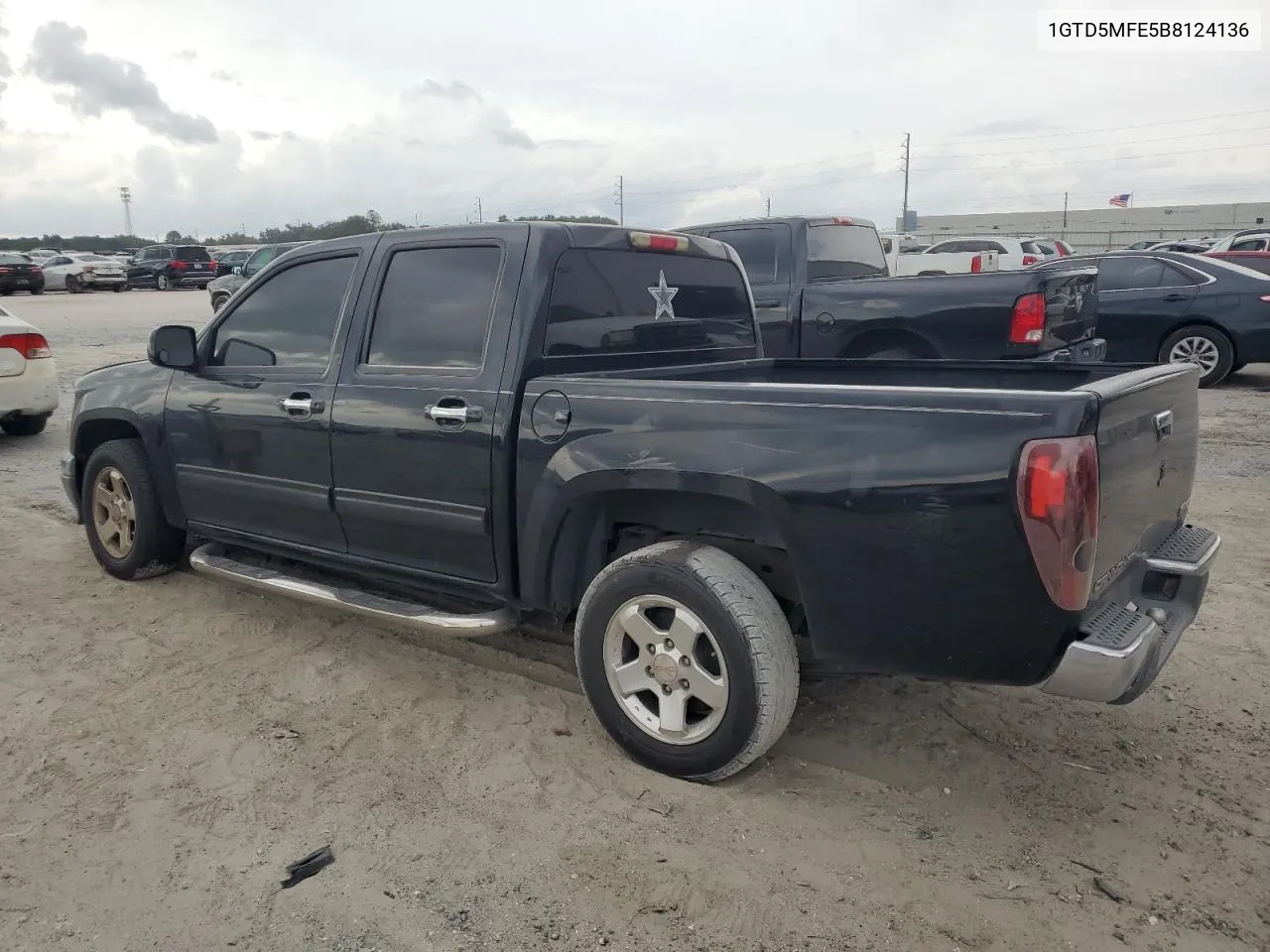 2011 GMC Canyon Sle VIN: 1GTD5MFE5B8124136 Lot: 72634544