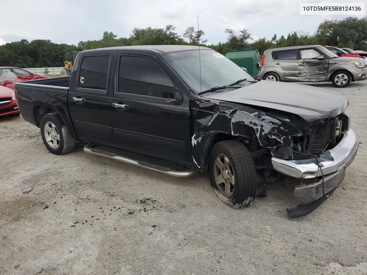 2011 GMC Canyon Sle VIN: 1GTD5MFE5B8124136 Lot: 72634544