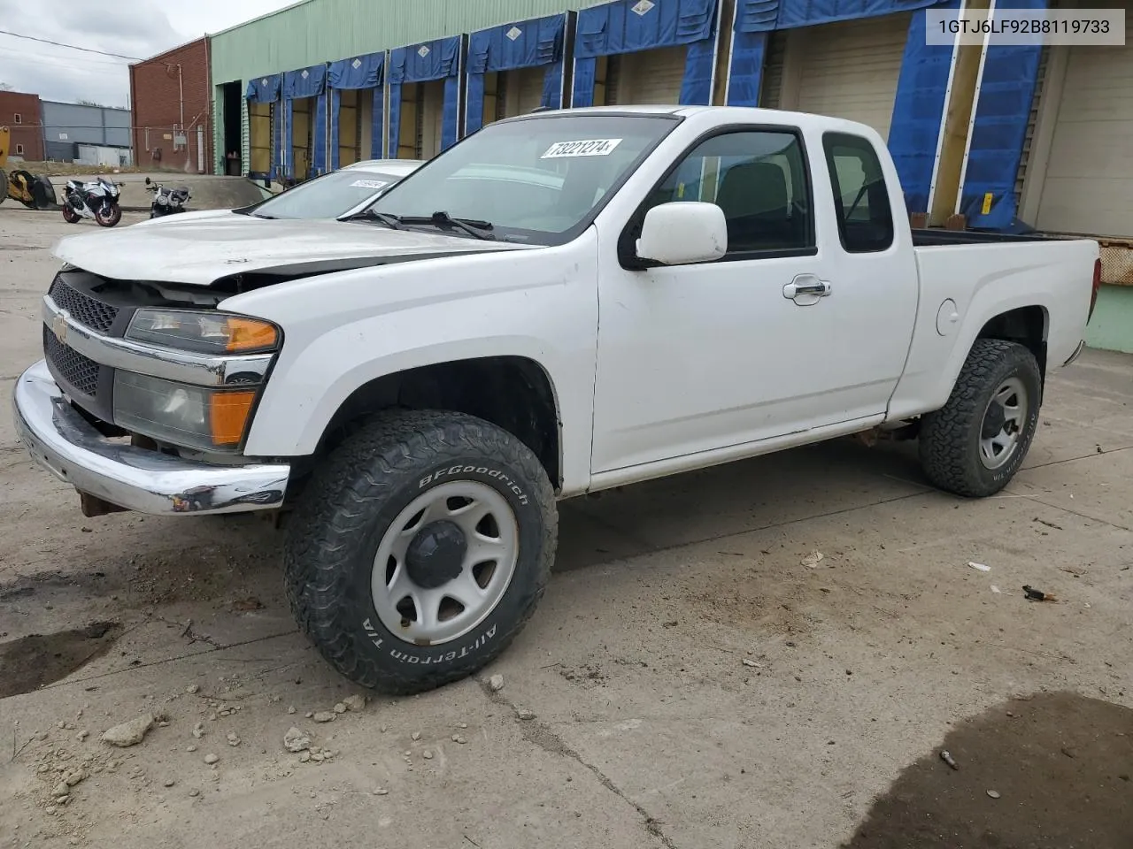 2011 GMC Canyon VIN: 1GTJ6LF92B8119733 Lot: 73221274